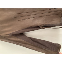 Marc Cain Jacket/Coat Leather in Brown