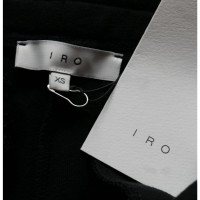 Iro Hose aus Baumwolle in Schwarz