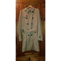 Burberry Jacke/Mantel aus Baumwolle in Braun