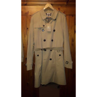 Burberry Jacke/Mantel aus Baumwolle in Braun