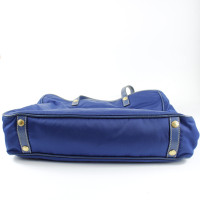 Prada Handtasche aus Canvas in Blau