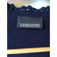 Ermanno Scervino Strick aus Baumwolle in Blau