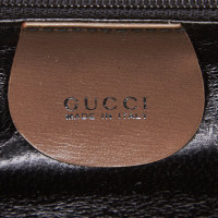 Gucci Clutch Leer in Goud