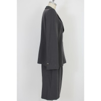 Armani Collezioni Costume en Laine en Gris