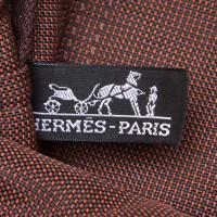 Hermès Tote bag in Tela in Marrone