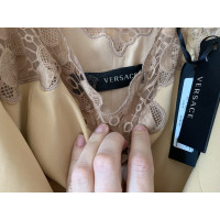 Versace Jurk Viscose in Beige