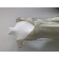 Armani Kleid aus Leinen in Creme