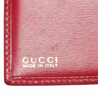 Gucci Sac à main/Portefeuille en Cuir en Rouge