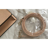 Valextra Clutch Bag Leather in Nude