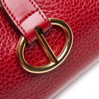 Christian Dior Sac à main en Cuir en Rouge