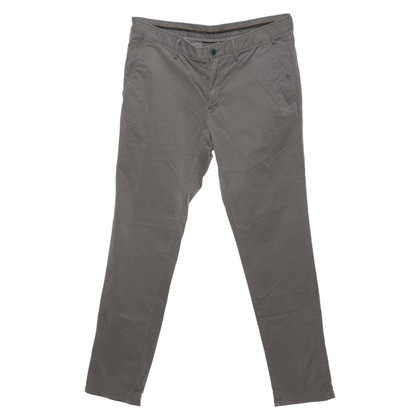 Massimo Dutti Trousers Cotton in Grey