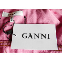 Ganni Jas/Mantel Katoen in Roze