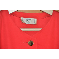 Valentino Garavani Dress Wool in Red