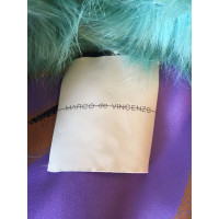 Marco De Vincenzo Jacket/Coat in Turquoise