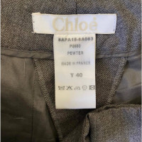 Chloé Trousers Wool in Grey