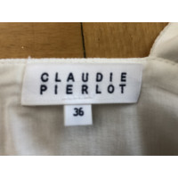 Claudie Pierlot Robe en Viscose en Blanc