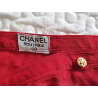 Chanel Trousers in Red