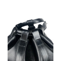 Louis Vuitton Backpack Leather in Black