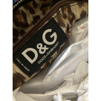 D&G Umhängetasche aus Wildleder in Schwarz