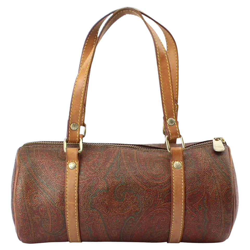 Etro Handbag Canvas in Brown