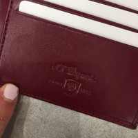 S.T. Dupont Bag/Purse Leather in Bordeaux