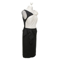 Karen Millen Dress in cream / black