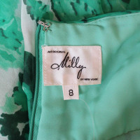 Milly Dress Silk in Green