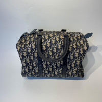 Christian Dior Handtasche aus Baumwolle in Blau