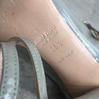 Miu Miu Pumps/Peeptoes Patent leather in Grey