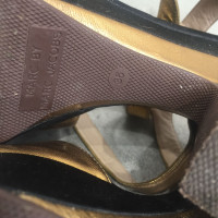 Marc Jacobs Sandalen aus Leder in Schwarz