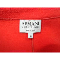 Armani Collezioni Blazer Wool in Red