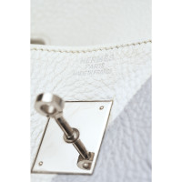 Hermès Borsetta in Pelle in Bianco