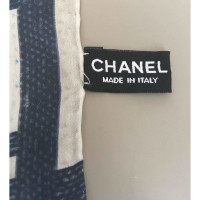 Chanel Sjaal Zijde in Beige