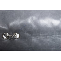 Chanel Classic Flap Bag Leer in Grijs