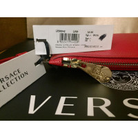 Versace Handbag Leather in Red