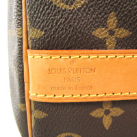 Louis Vuitton Keepall in Tela in Marrone