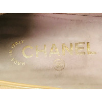 Chanel Sandalen Leer in Beige