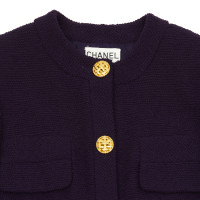 Chanel Giacca/Cappotto in Lana in Viola