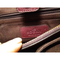 Hogan Tote bag Leather in Bordeaux