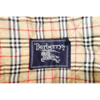 Burberry Jacke/Mantel aus Baumwolle in Beige