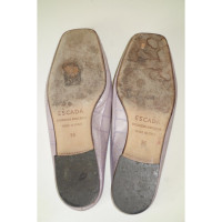 Escada Slippers/Ballerinas Leather in Violet