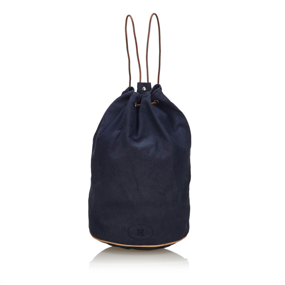 Hermès Backpack Canvas in Blue