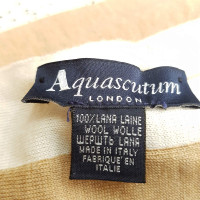 Aquascutum Echarpe/Foulard en Laine en Beige