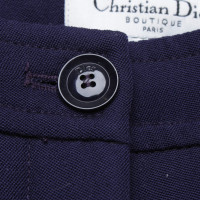 Christian Dior Hose in Dunkeblau