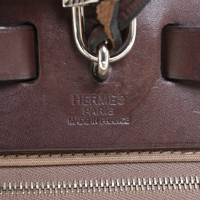 Hermès Herbag 31 in Marrone