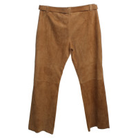 Timberland Pantaloni di pelle scamosciata marrone chiaro