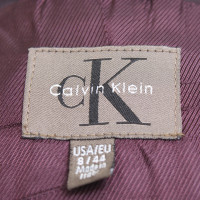 Calvin Klein Eggplant-colored coat