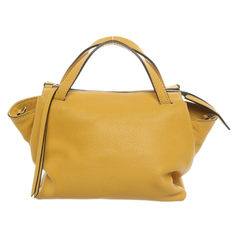 Gianni Chiarini Handbag Leather in Yellow