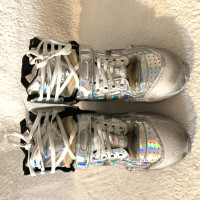 Maison Martin Margiela Trainers Leather in Silvery