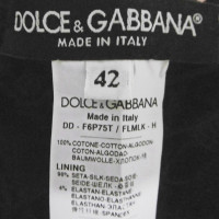 Dolce & Gabbana Jurk Katoen in Zwart
